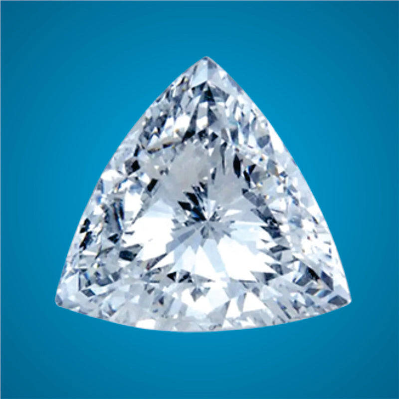 3/4 Ct. Triangle Shape Brilliant Cut "LAB BORN" Genuine Diamond F-Color VS Clarity TN3007-75