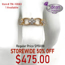 10k Solid Yellow Gold Diamond .20 tw. Ring TN-10883