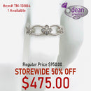 10k Solid White Gold Diamond .20 tw. Ring TN-10884