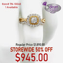 10k Solid Yellow Gold Ring/ Wedding Band TN-10040
