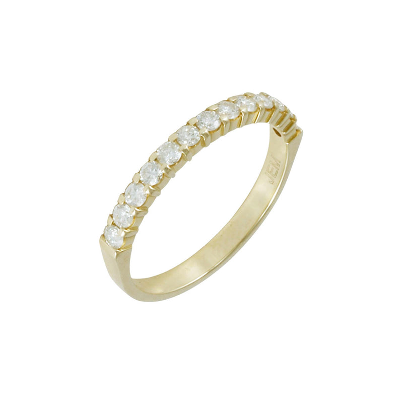 Solid 10K Yellow Gold Fancy Diamond Ring TN10032