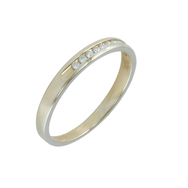 Solid 14K Yellow Gold Fancy Diamond Ring TN10584