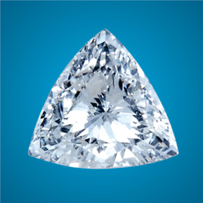 1/4 Ct. Triangle Shape Brilliant Cut "LAB BORN" Genuine Diamond F-Color VS Clarity TN3007-25